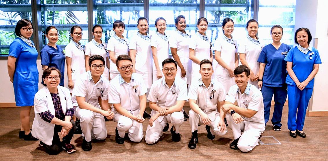 Nursing research team